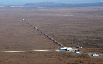 aerial view of LIGO detector