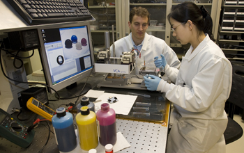 Jason Heikenfeld, assistant professor of electrical engineering the University of Cincinnati