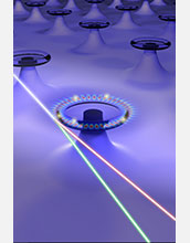 Arrays of self-referenced, self-heterodyned Whispering-Gallery Raman microlasers