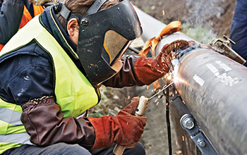 Welding technicians work in many industries