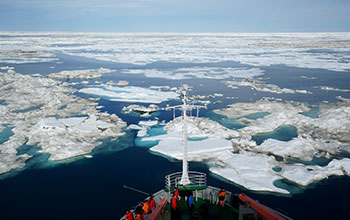 Chukchi Sea during research cruise