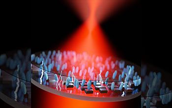 Conceptual rendering of ultrathin, electrically tunable metalens