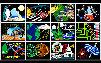 Collage of NSF Research Areas