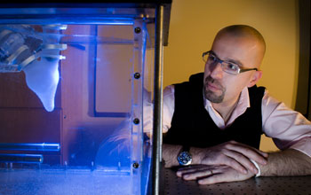 Paul Vlachos, associate professor of mechanical engineering at Virginia Tech