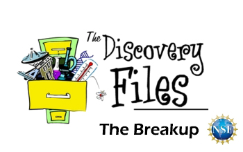 overstuffed filing cabinet with text The Discovery Files