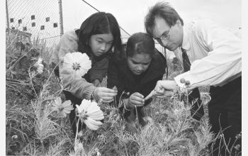 FIRST Program participants work on gardening project