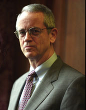 Photo of Charles Vest, president emeritus of the Massachusetts Institute of Technology.