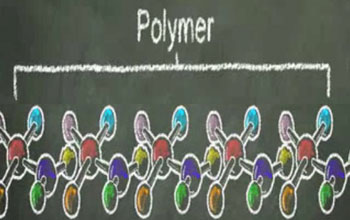 Illustration of a polymer.