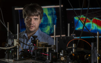 Karl Deisseroth, professor of bioengineering, psychiatry and behavioral sciences, in his lab at Stanford University.