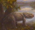 showing an artist depiction of Dicynodon