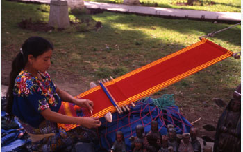 "Guatemalan Weaving," by Rachel Tanur