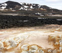 Photo of the Leirhnjukur hot spring.