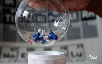 Magnetic structures inside a bubble