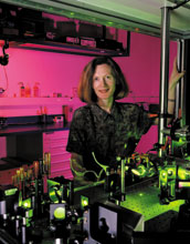 Margaret Murnane and Ultraviolet Light Source