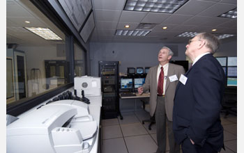 Dr. Arden Bement, NSF Director, visits National Superconducting Cyclotron Laboratory at MSU