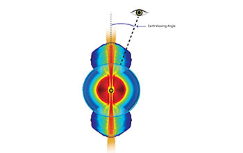 Jet of material ejected in aftermath of neutron-star merger