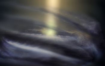 Ring of cool, interstellar gas surrounding supermassive black hole at center of Milky Way