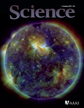 Cover of the January 7, 2011 issue of the journal Science.