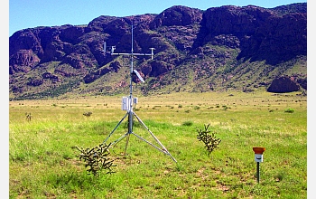 Los Pinos Mountain Front in New Mexico, Looking East