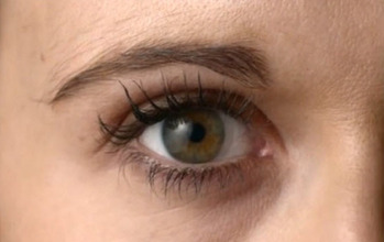 Close up of woman's eye