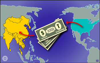 U.S.-based multinational corporations nearly doubled investment in overseas R&D activities