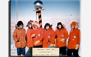 On 12 November 1969, the first six women set foot at the South Pole.