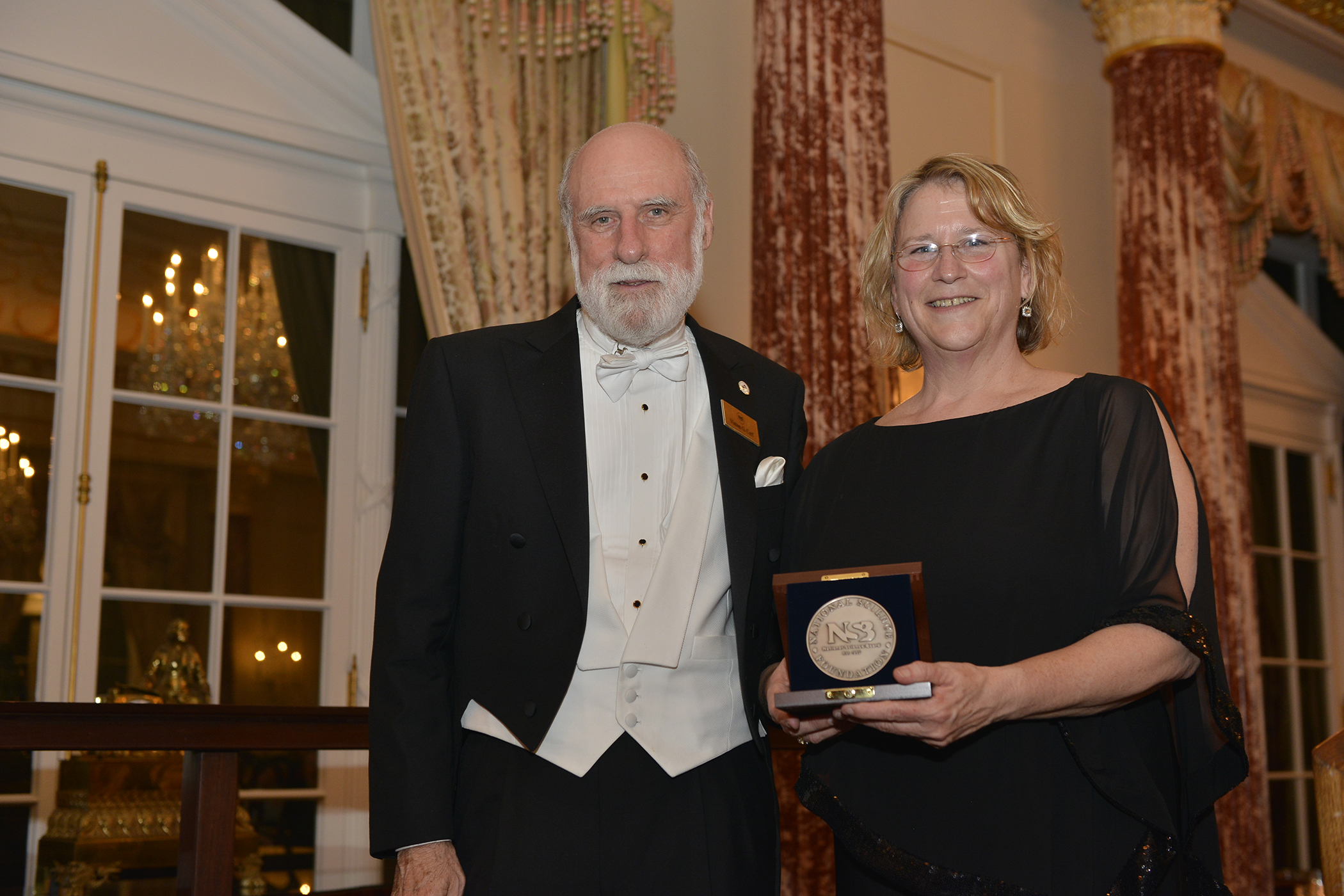 Image of Vinton Cerf and Peg Brandon