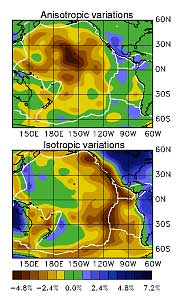 Image of shear wave velocity variations.