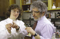 Center Co-Director Dr. Alan R. Greenberg and graduate student Diana J. Hellman