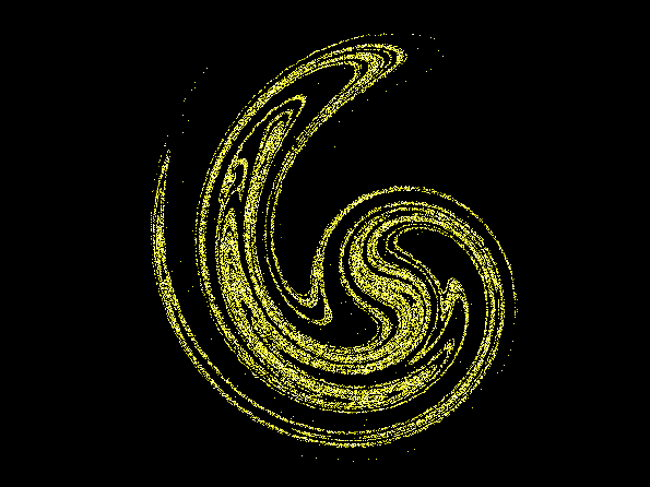 Ikeda attractor